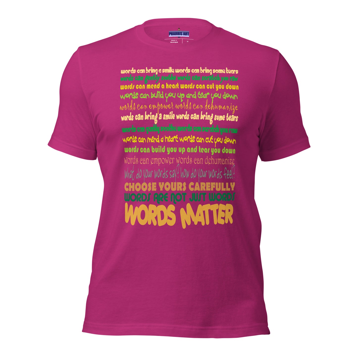 Words Matter Unisex T-Shirt