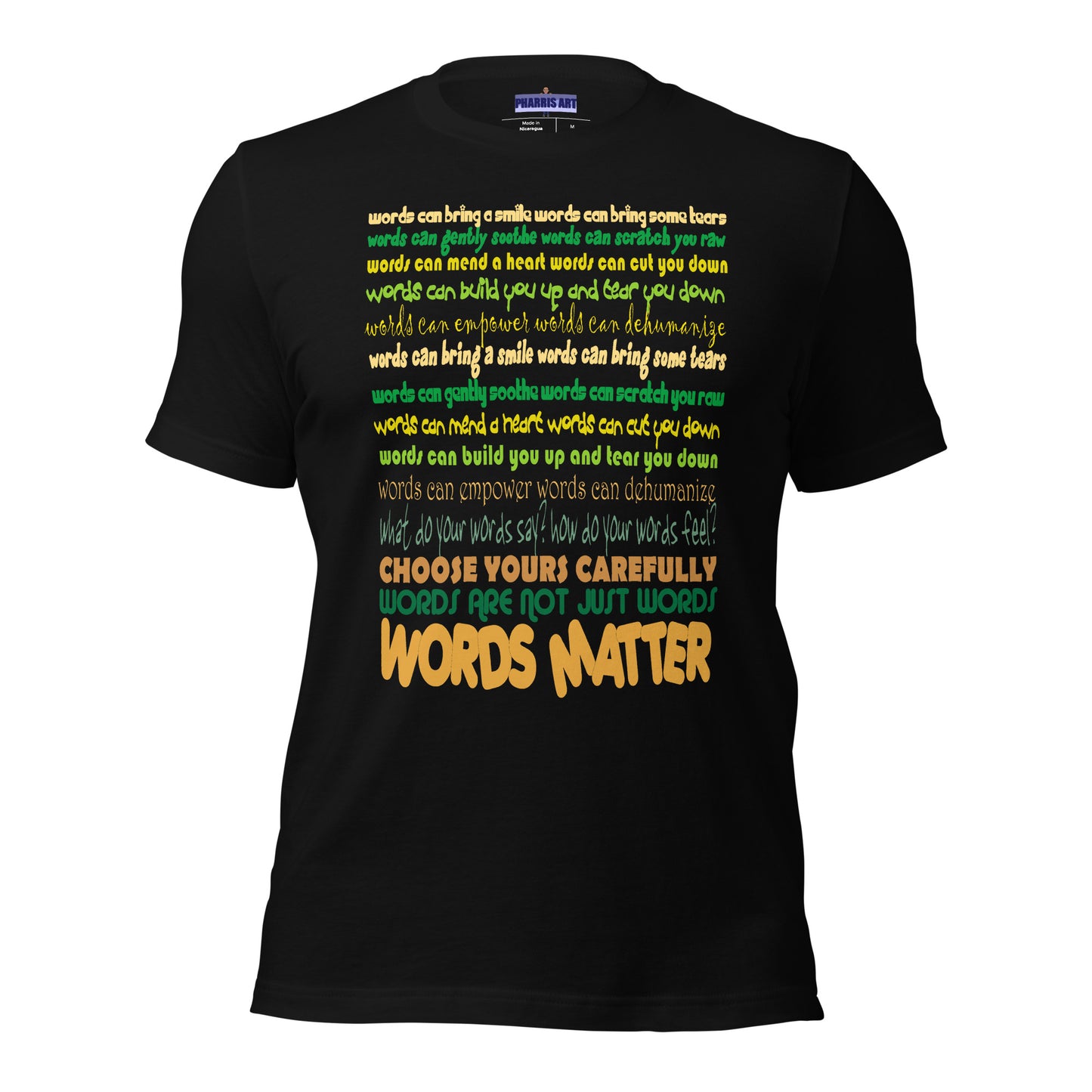 Words Matter Unisex T-Shirt