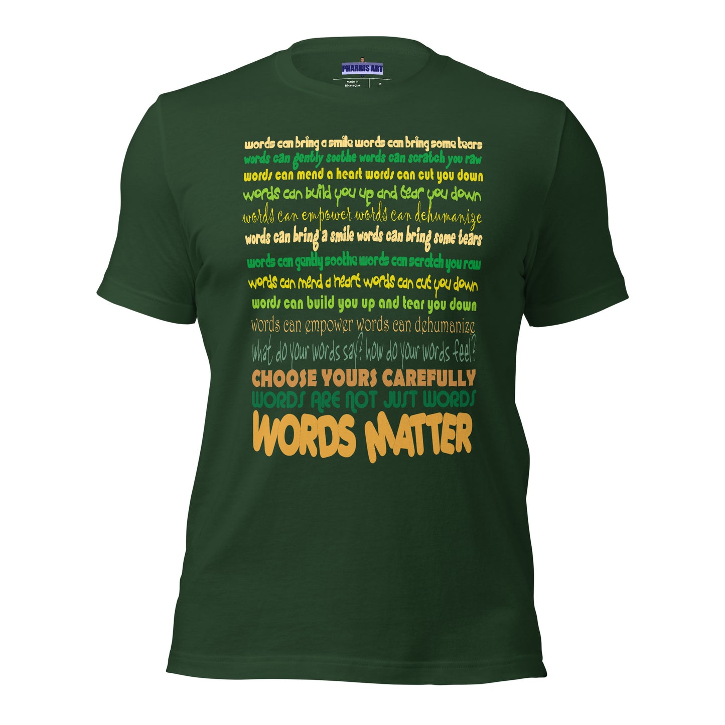 Words Matter Unisex T-Shirt