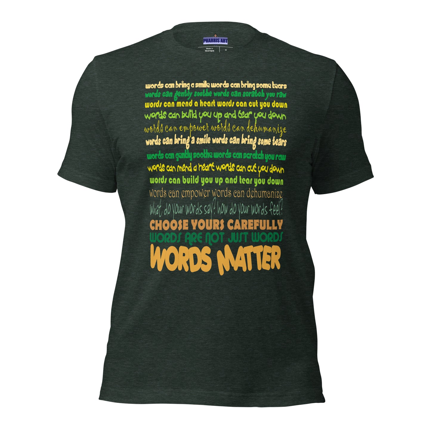 Words Matter Unisex T-Shirt