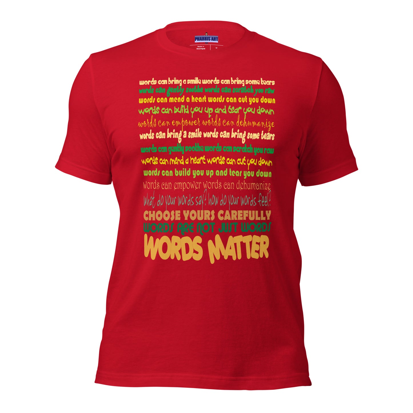 Words Matter Unisex T-Shirt