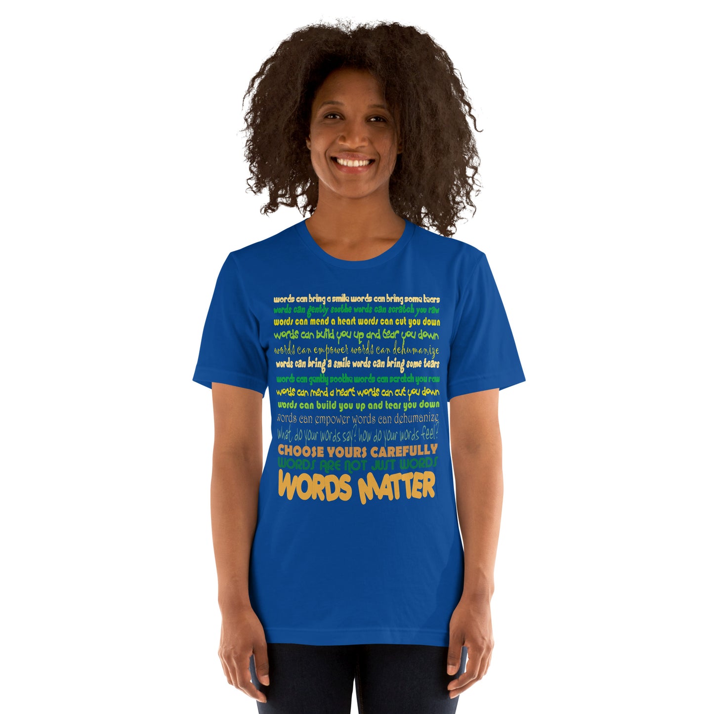 Words Matter Unisex T-Shirt