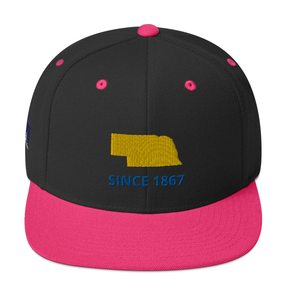 Nebraska Since 1867 Snapback Hat