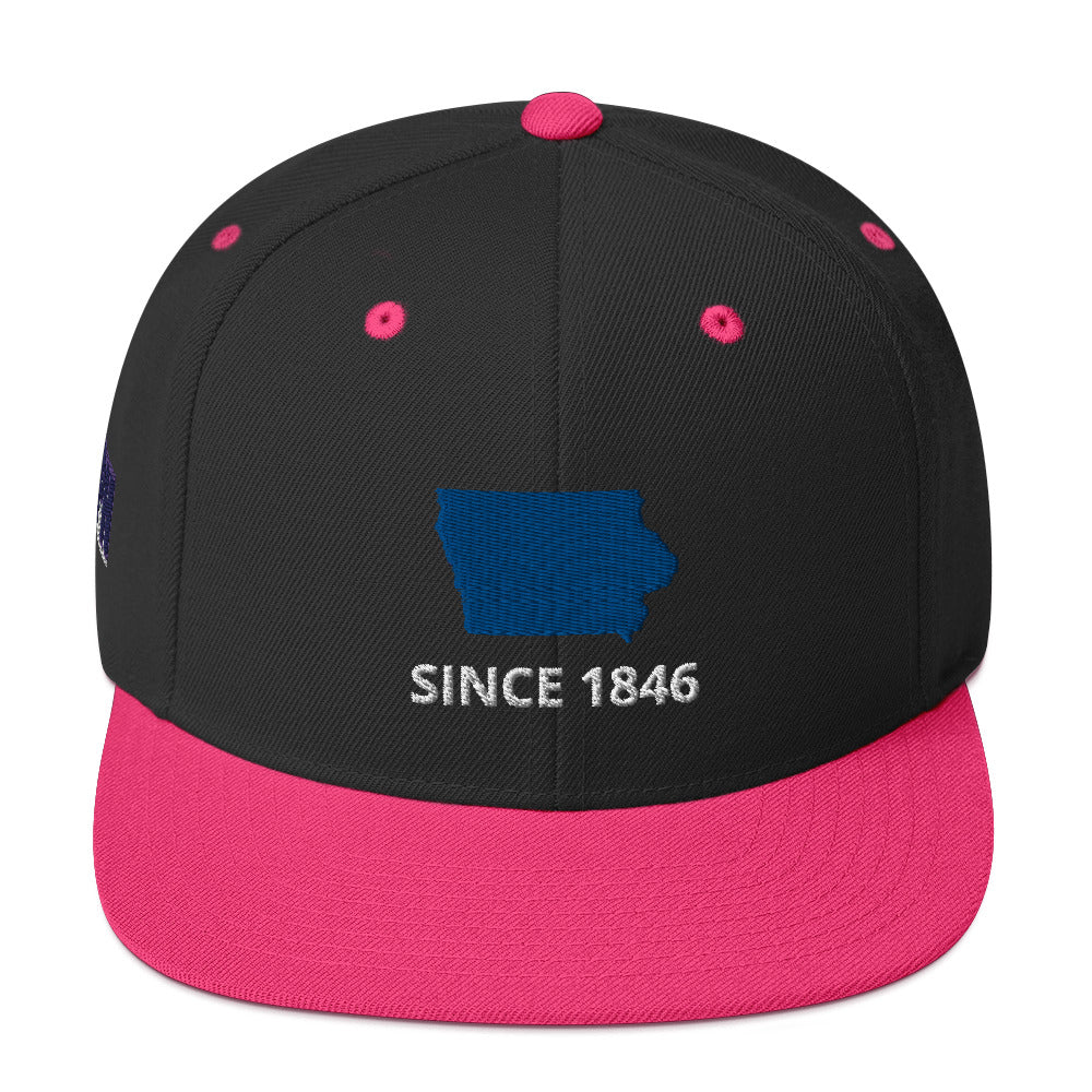Iowa Since 1846 Snapback Hat