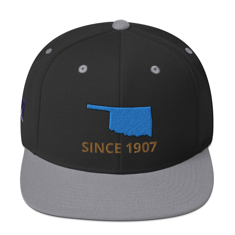 Oklahoma Since 1907 Snapback Hat