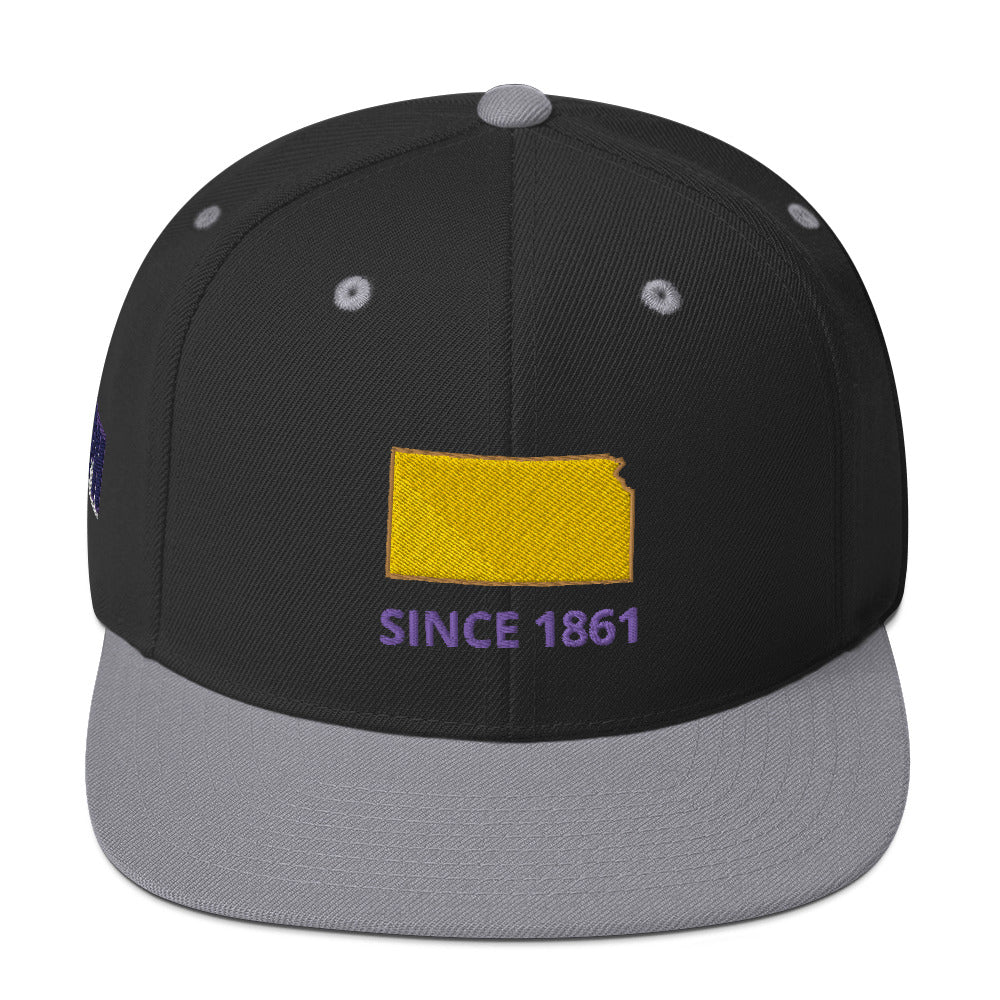 Kansas Since 1861 Snapback Hat