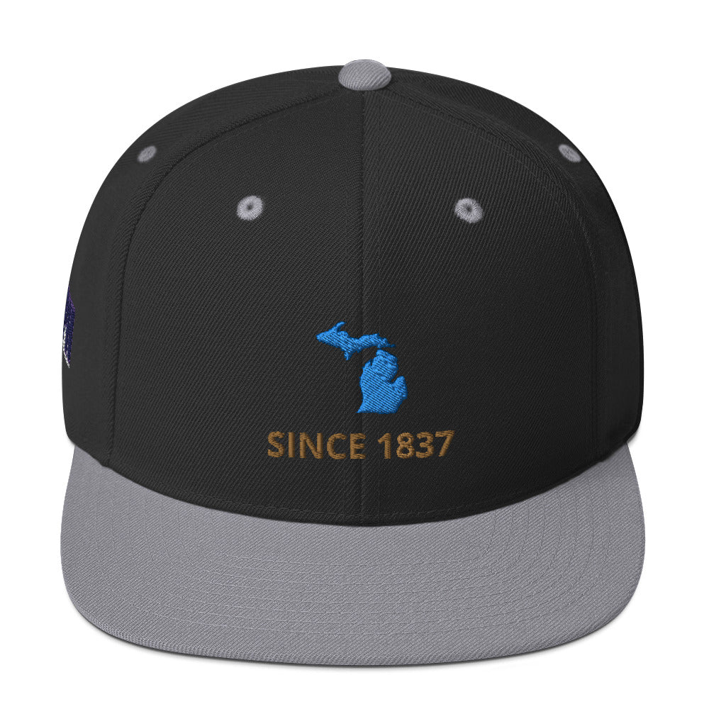 Michigan Since 1837 Snapback Hat