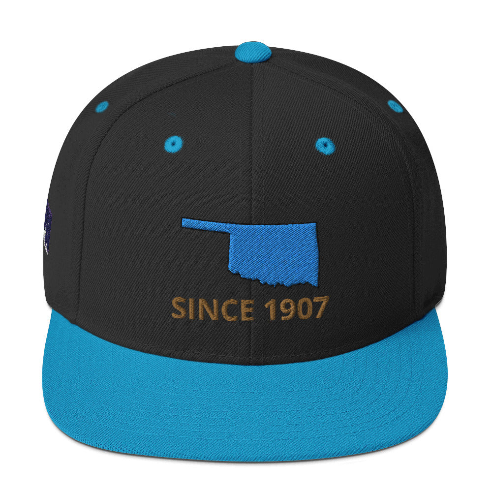 Oklahoma Since 1907 Snapback Hat