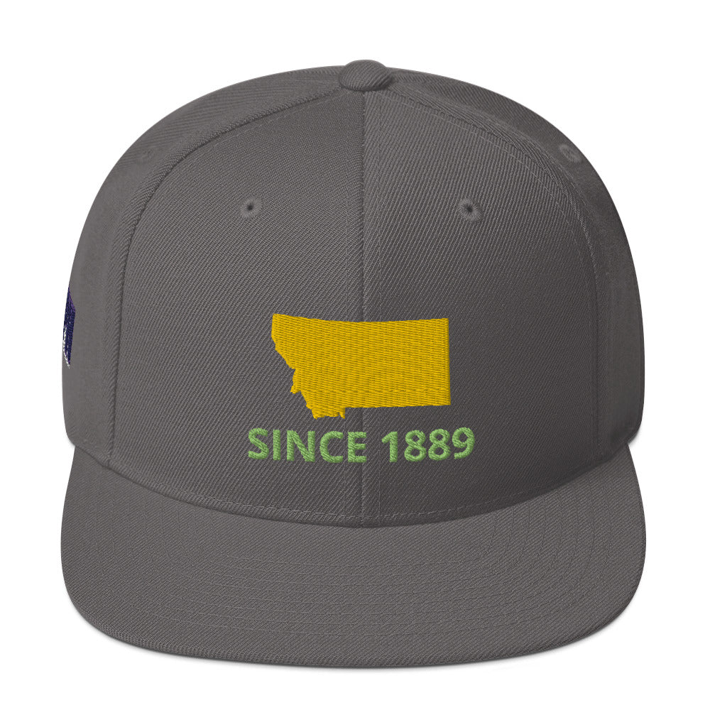 Montana Since 1889 Snapback Hat