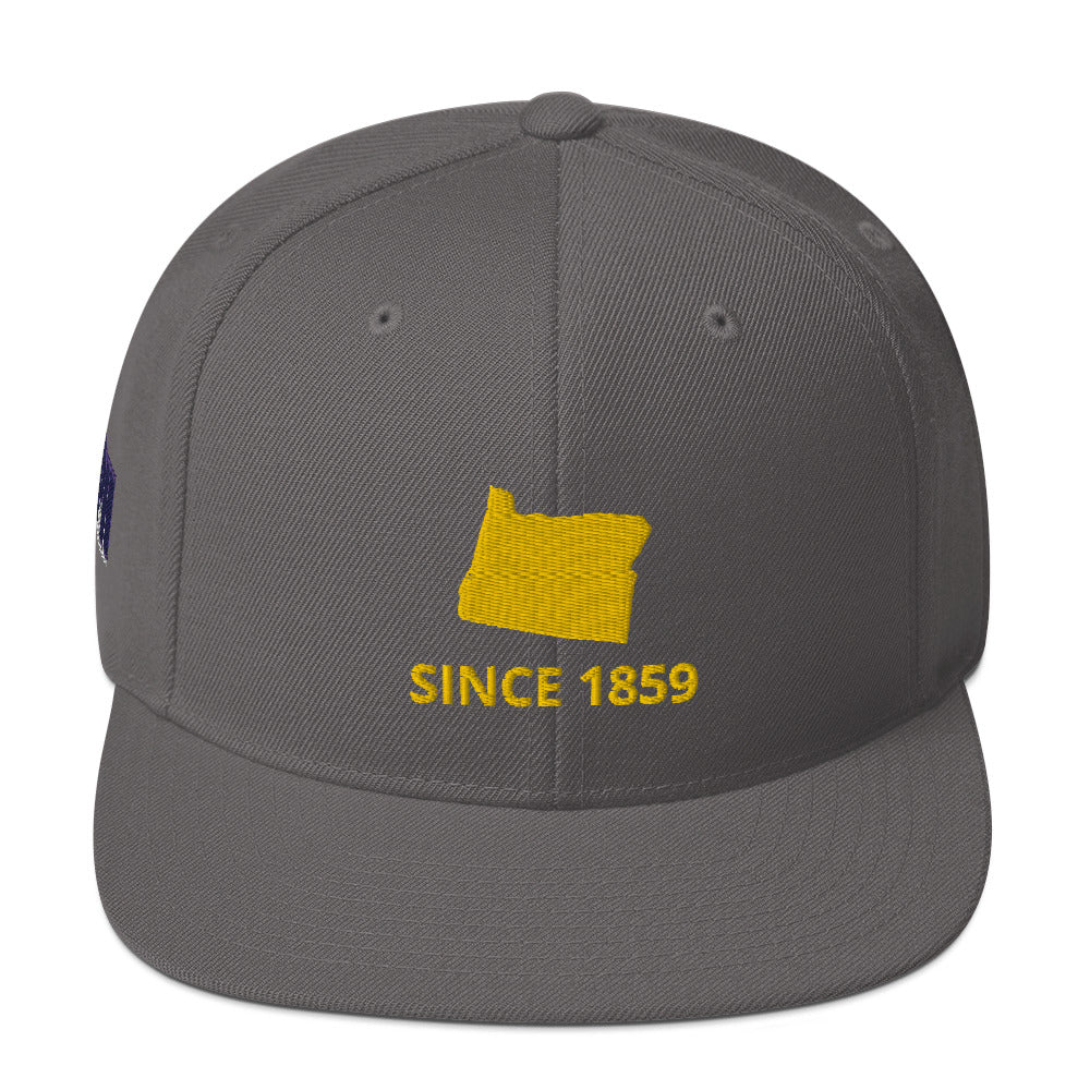 Oregon Since 1859 Snapback Hat
