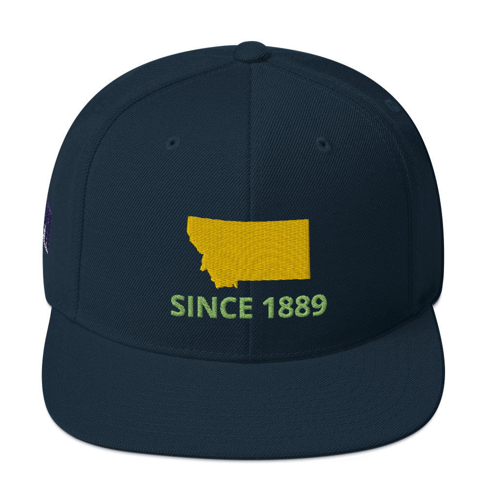 Montana Since 1889 Snapback Hat