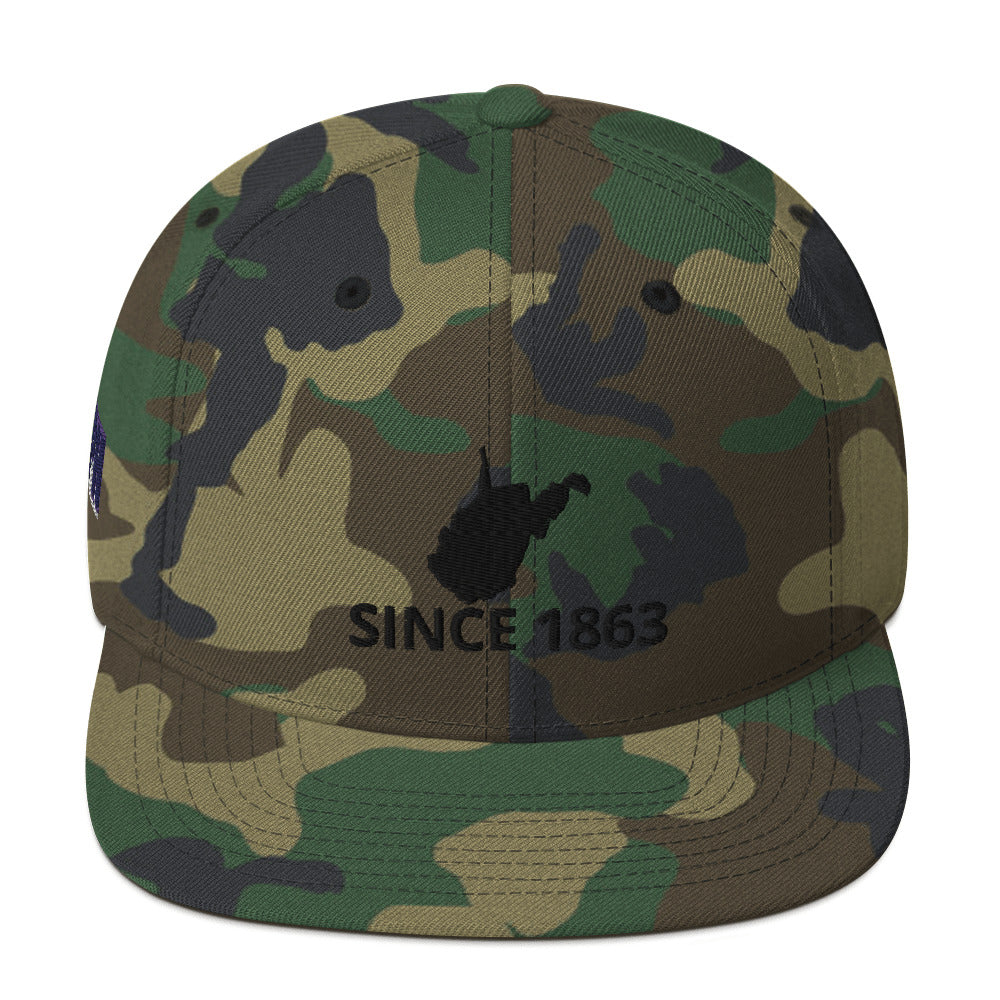 West Virginia Since 1863 Snapback Hat