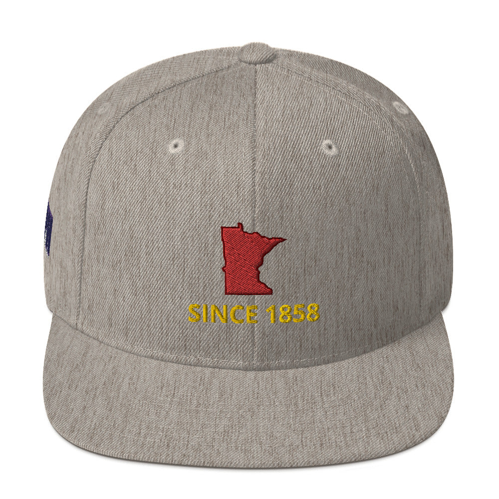 Minnesota Since 1858 Snapback Hat