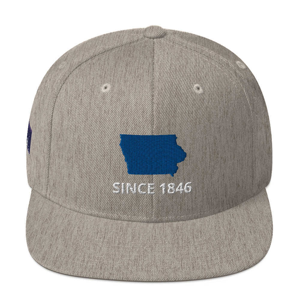 Iowa Since 1846 Snapback Hat