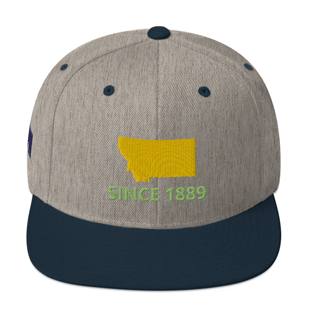 Montana Since 1889 Snapback Hat