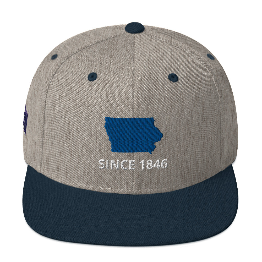 Iowa Since 1846 Snapback Hat
