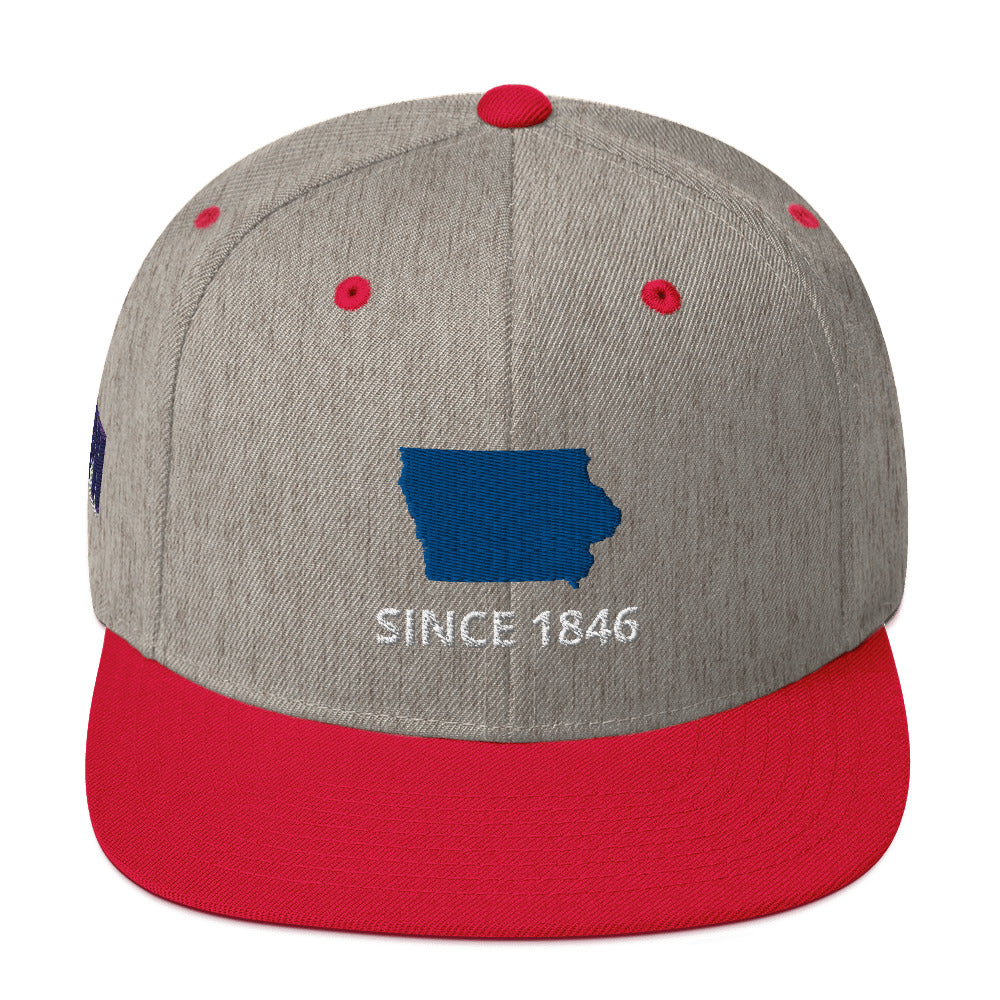 Iowa Since 1846 Snapback Hat