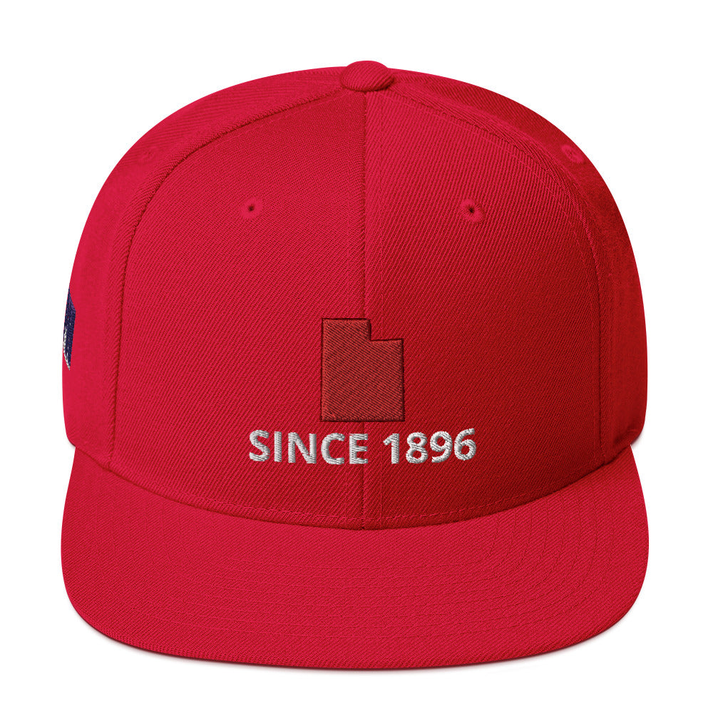 Utah Since 1896 Snapback Hat