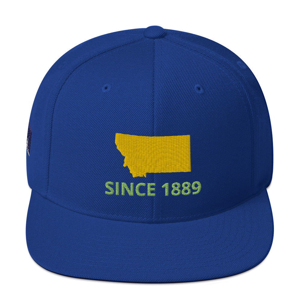 Montana Since 1889 Snapback Hat