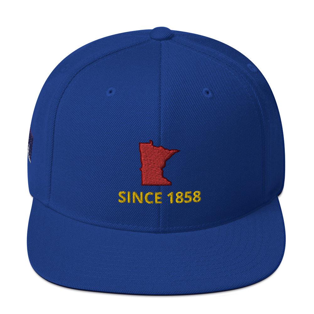 Minnesota Since 1858 Snapback Hat
