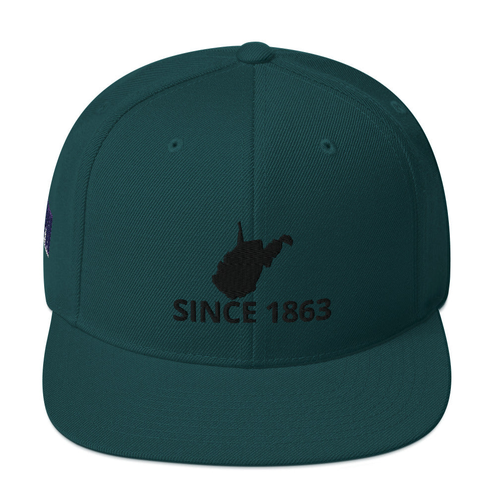 West Virginia Since 1863 Snapback Hat