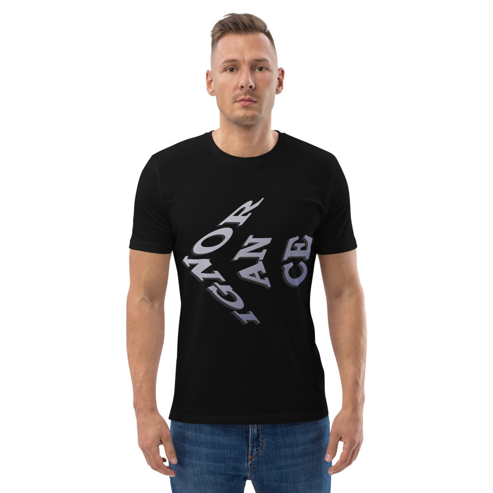 Ignorance Arrow Organic Cotton Unisex T-Shirt