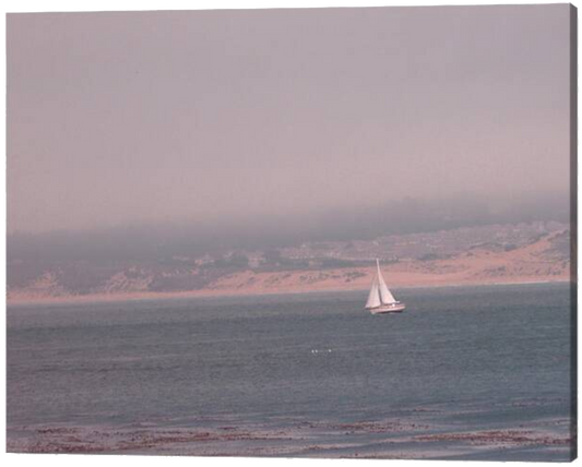 Sailing Solo Premium Canvas Art