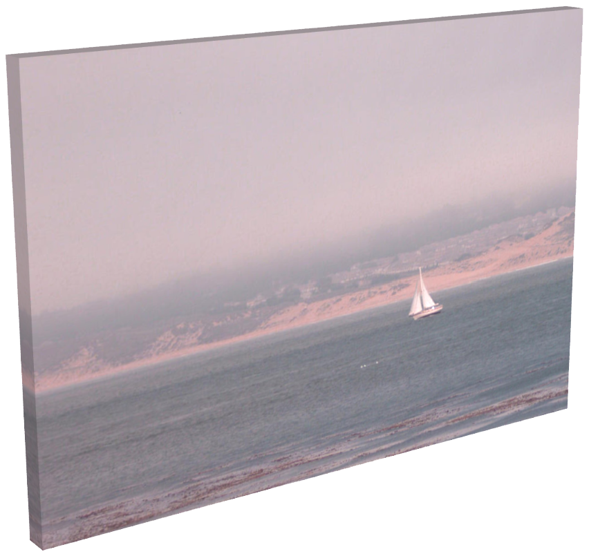 Sailing Solo Premium Canvas Art