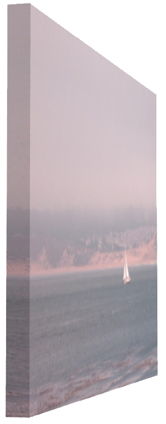 Sailing Solo Premium Canvas Art