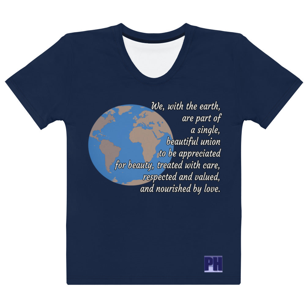 We with the Earth Women's T-shirt