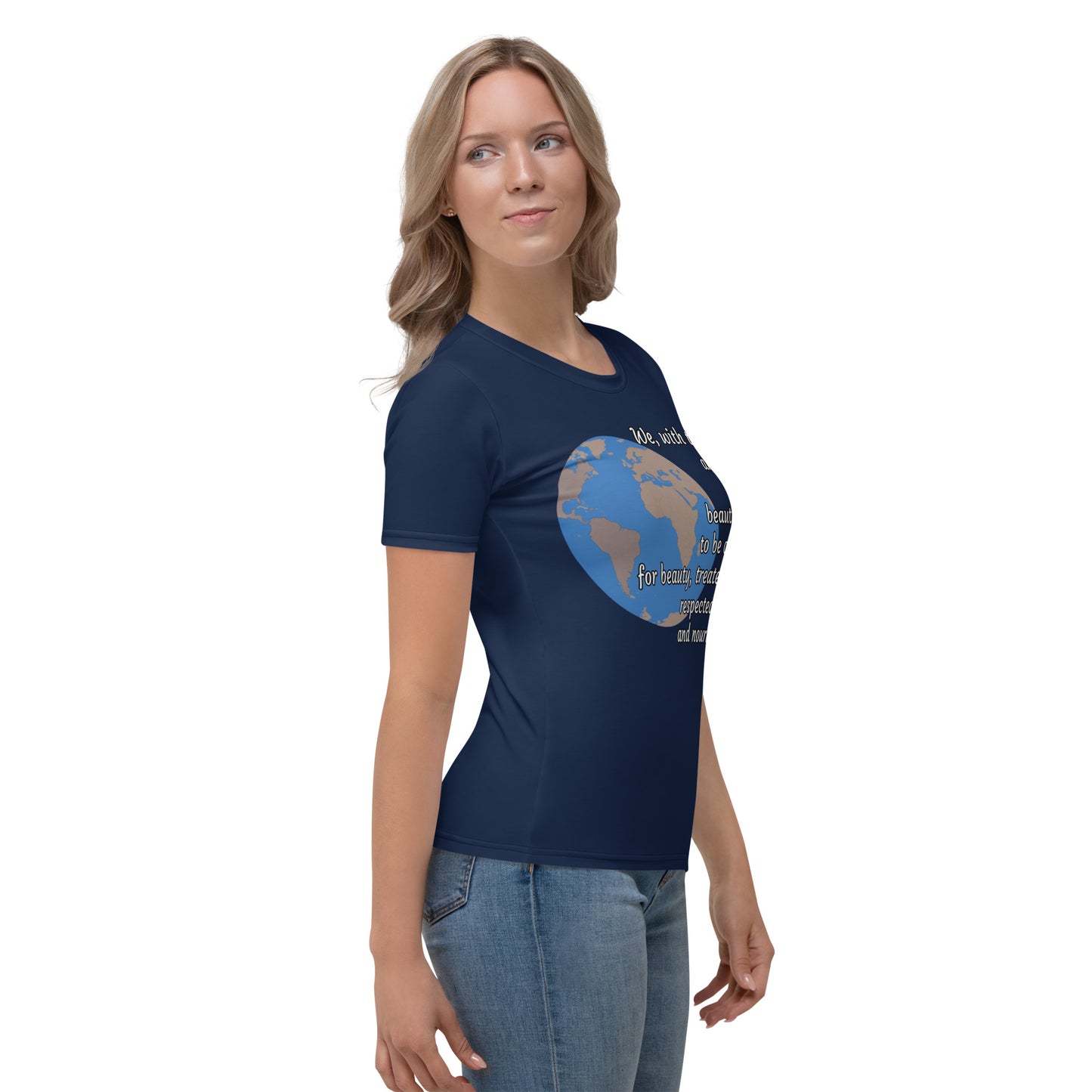 We with the Earth Women's T-shirt