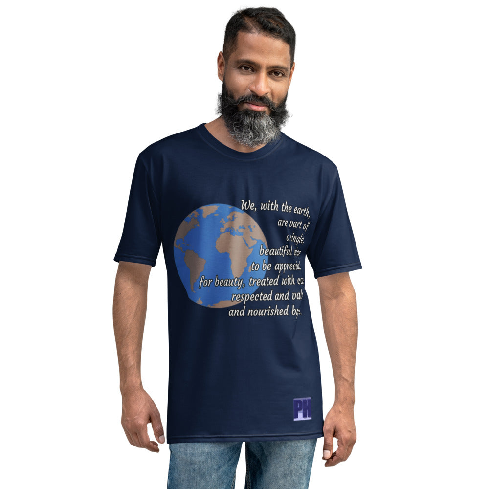 We with the Earth Men's T-Shirt