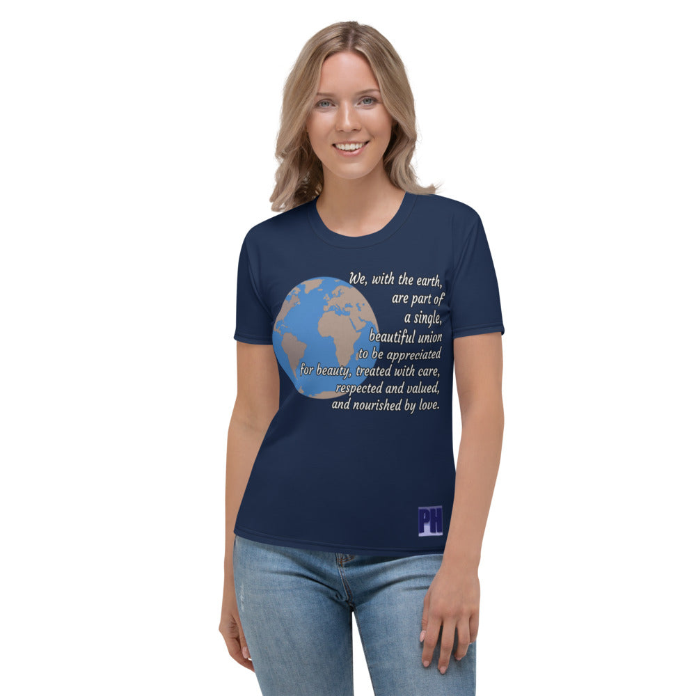 We with the Earth Women's T-shirt