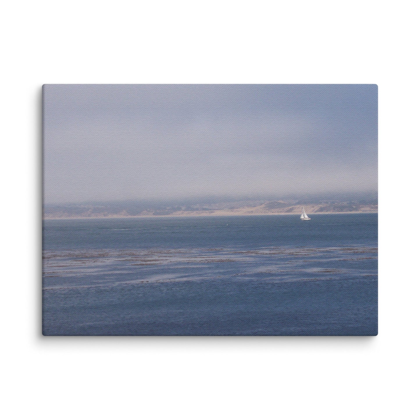 Solo Sail in Monterey Bay Canvas Print