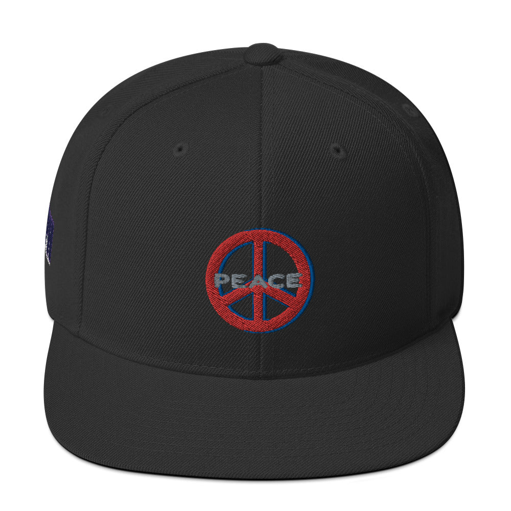 Peace Snapback Hat