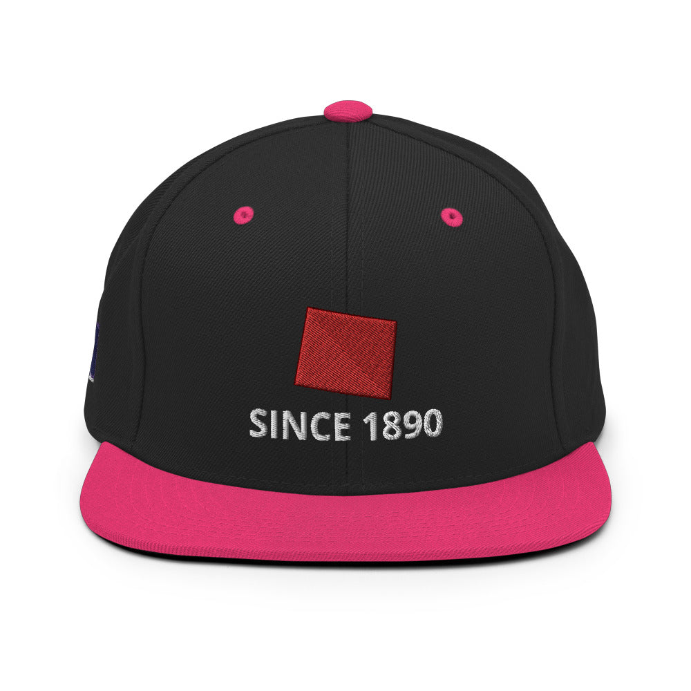 Wyoming Since 1890 Snapback Hat