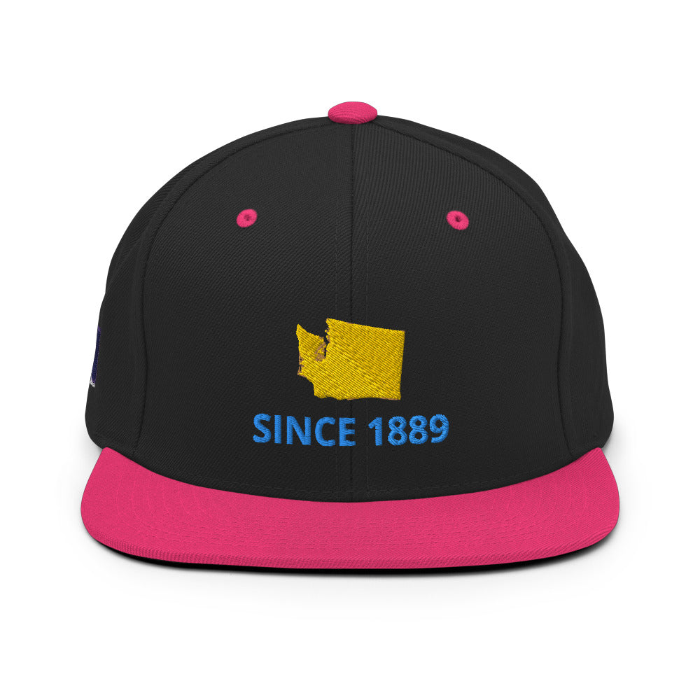 Washington Since 1889 Snapback Hat