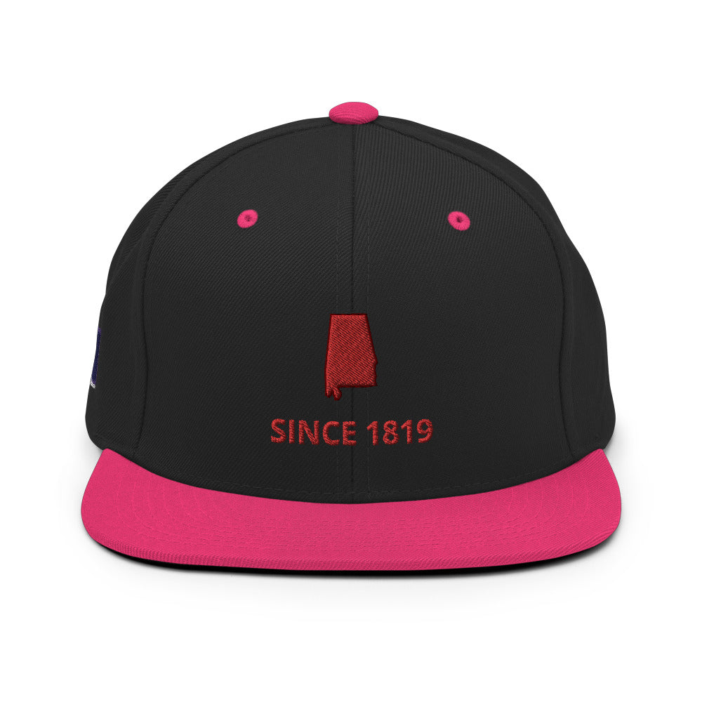 Alabama Since 1819 Snapback Hat