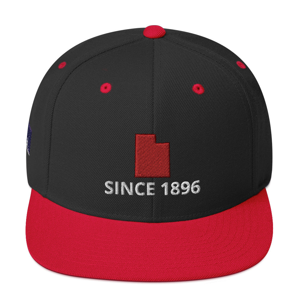 Utah Since 1896 Snapback Hat