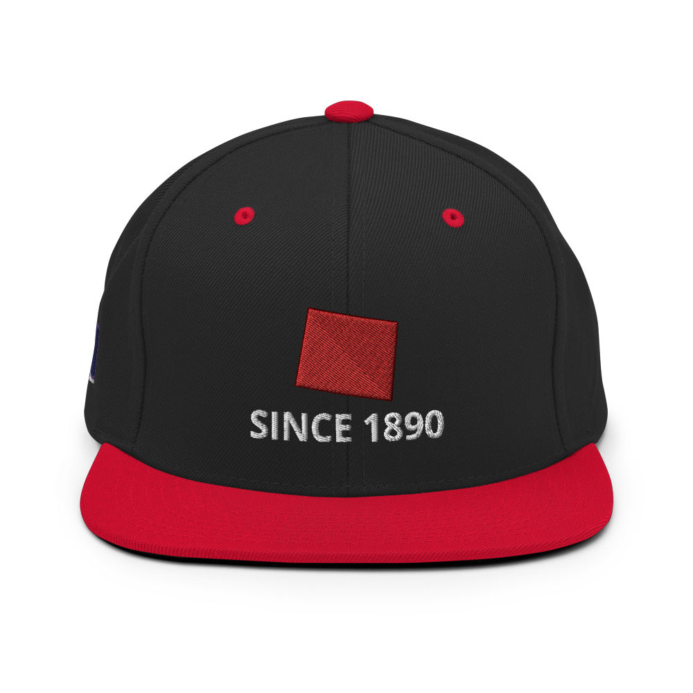 Wyoming Since 1890 Snapback Hat