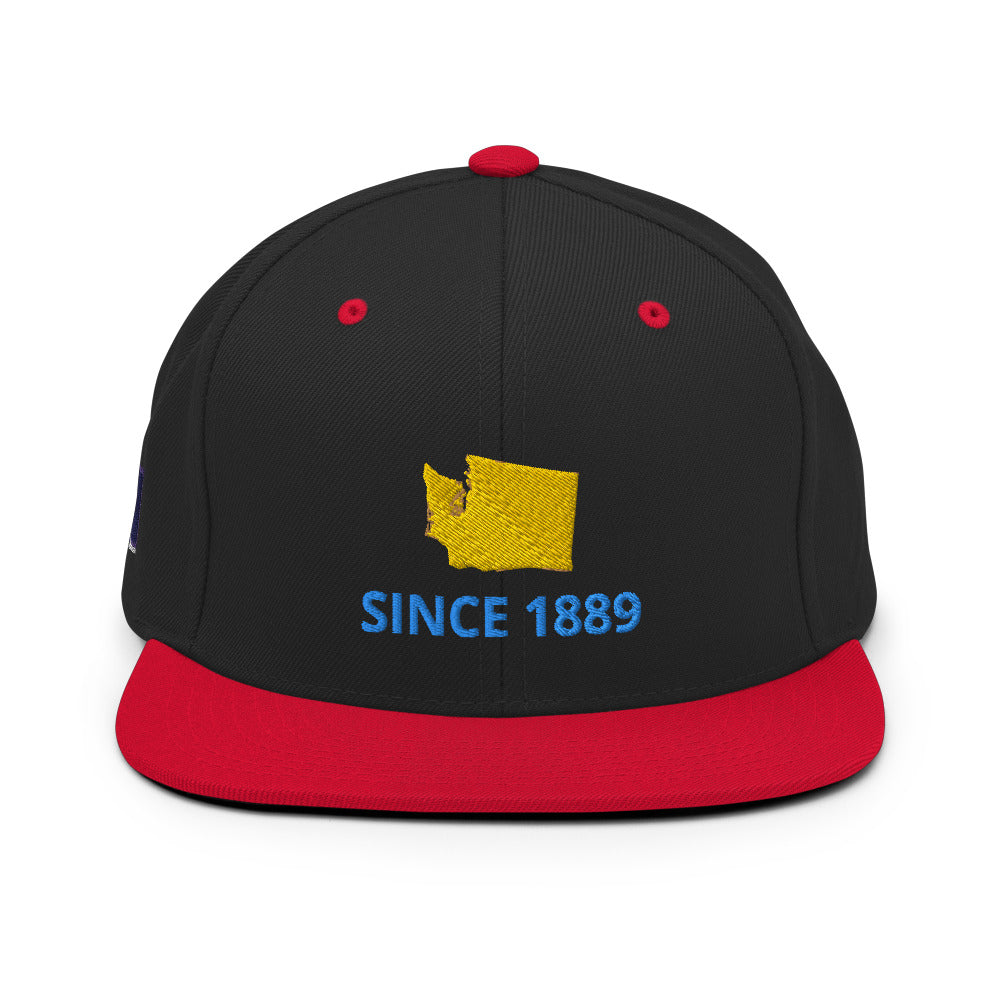 Washington Since 1889 Snapback Hat