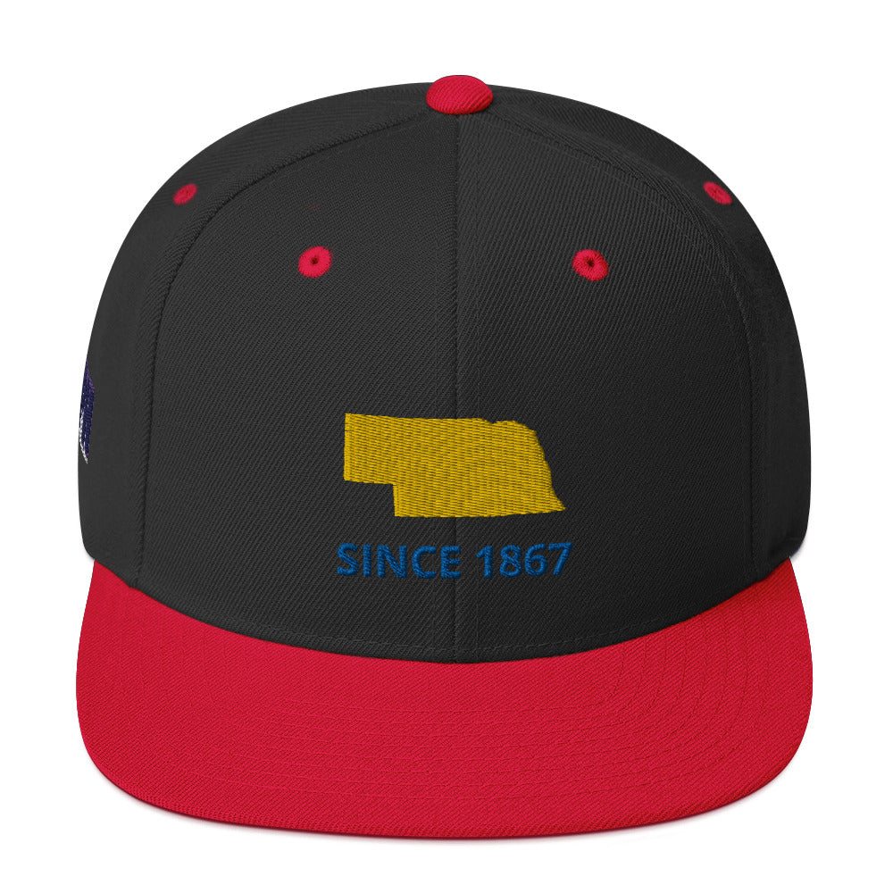 Nebraska Since 1867 Snapback Hat