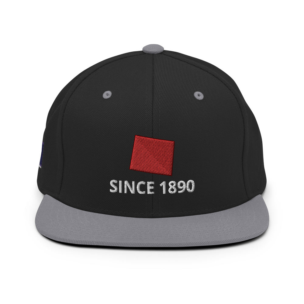 Wyoming Since 1890 Snapback Hat