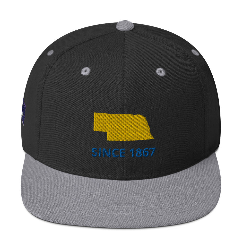 Nebraska Since 1867 Snapback Hat