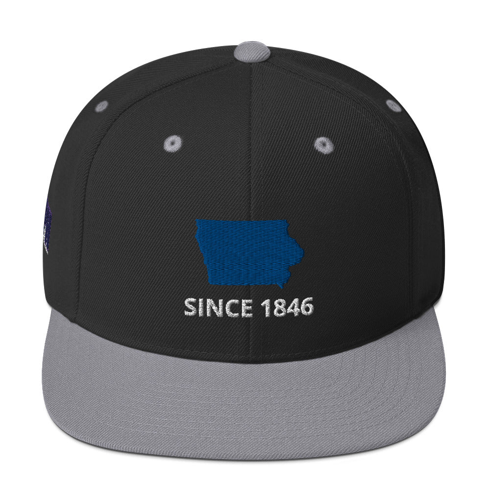 Iowa Since 1846 Snapback Hat