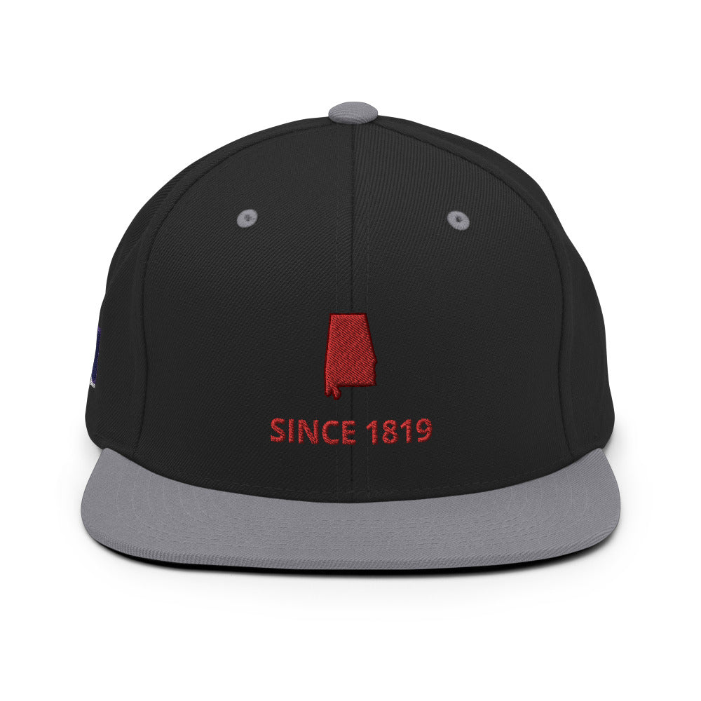 Alabama Since 1819 Snapback Hat