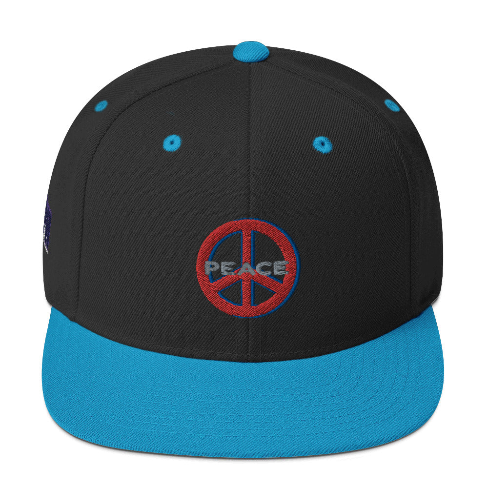 Peace Snapback Hat