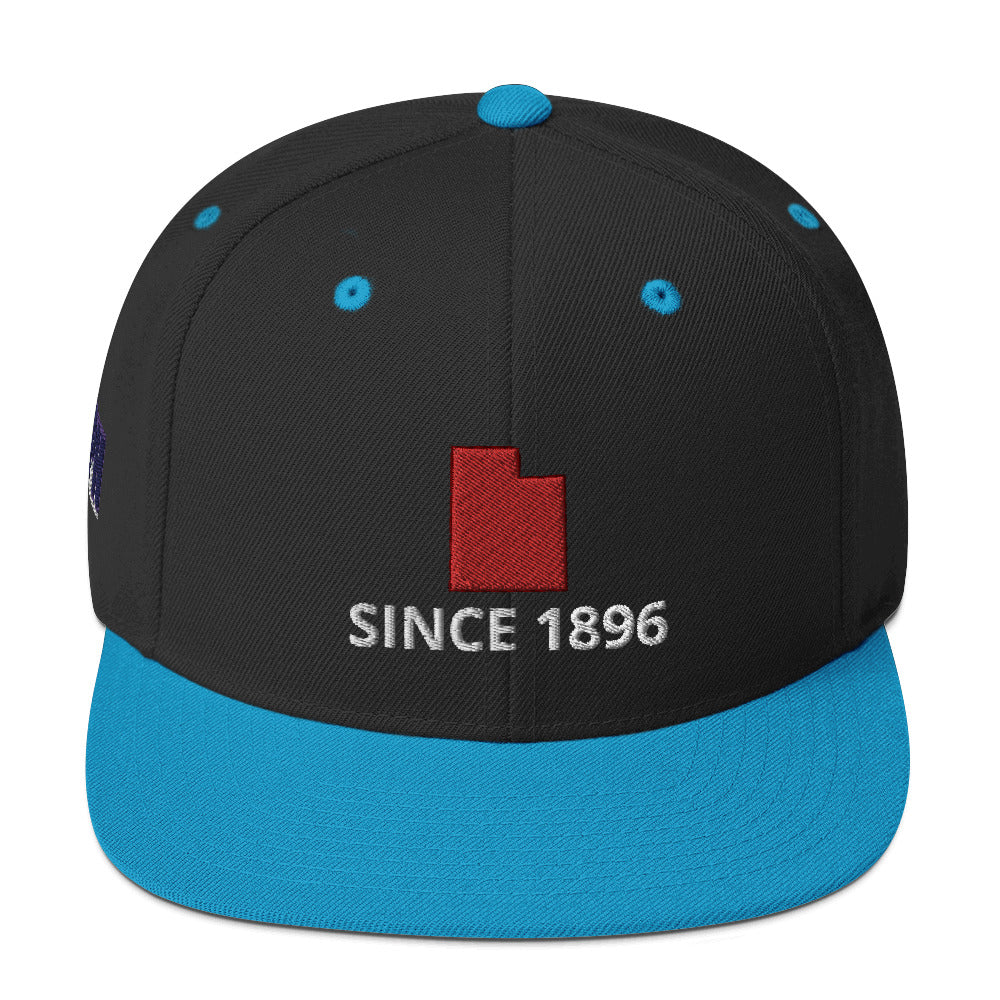 Utah Since 1896 Snapback Hat