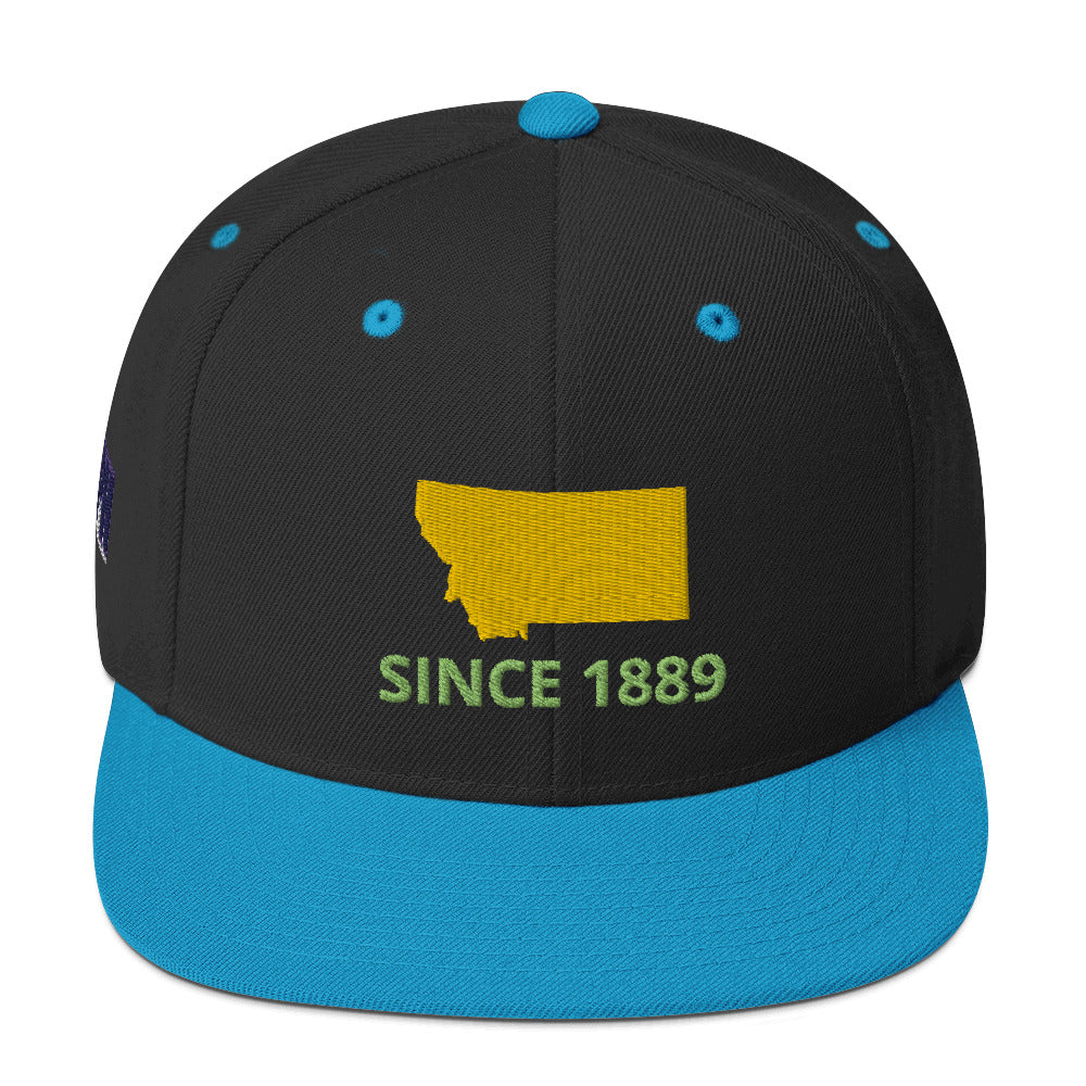 Montana Since 1889 Snapback Hat