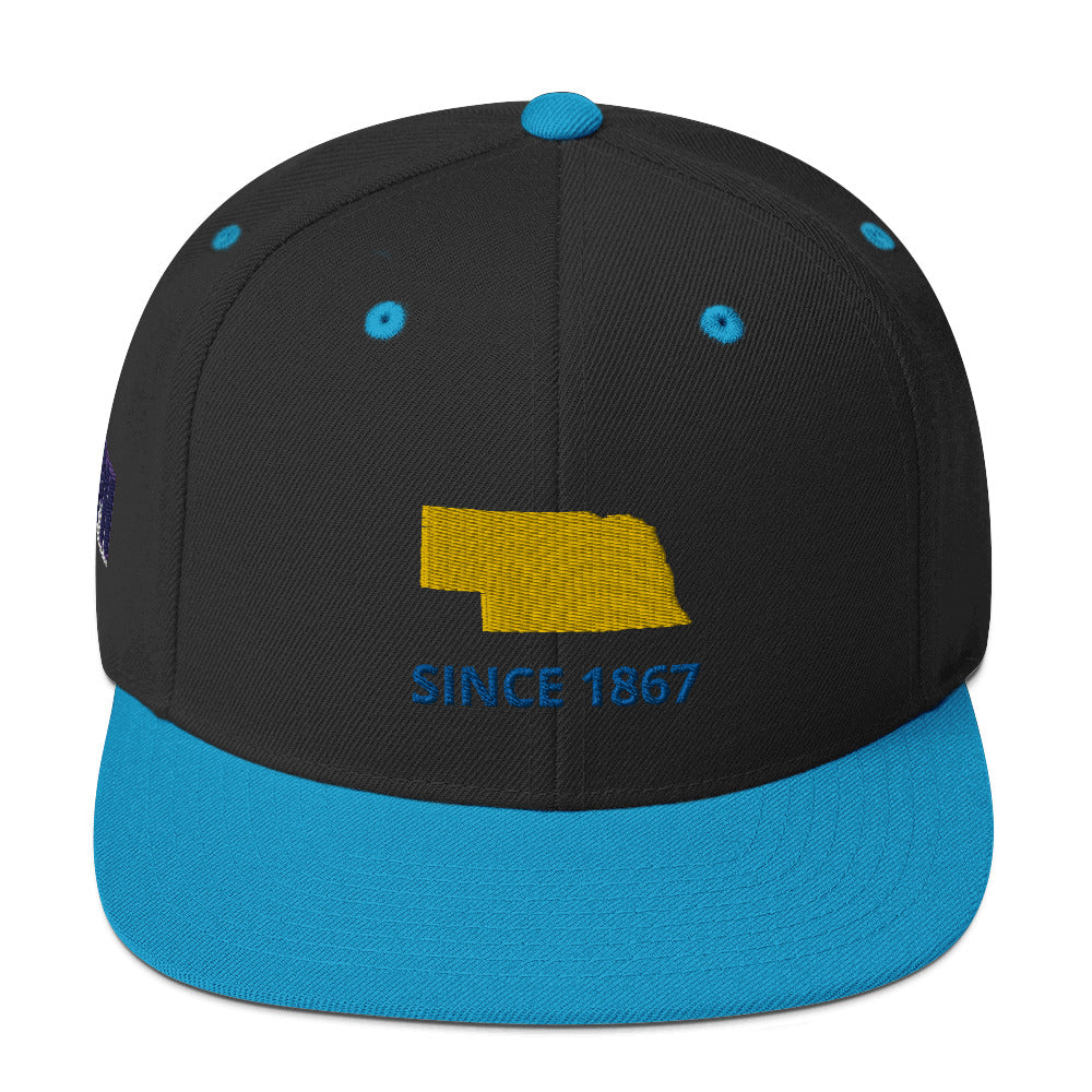 Nebraska Since 1867 Snapback Hat